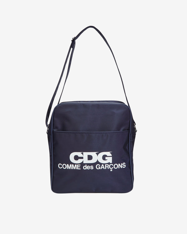 CDG - Large Shoulder Bag - (Navy)