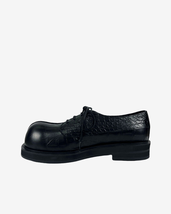 No Idea - Men's Croc Derby - (Black)
