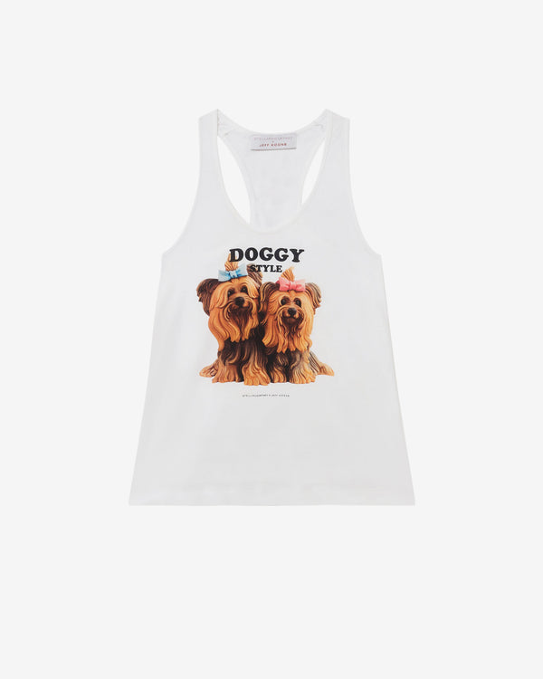 Stella McCartney - Jeff Koons Doggy Style Tank -  (Pure White)