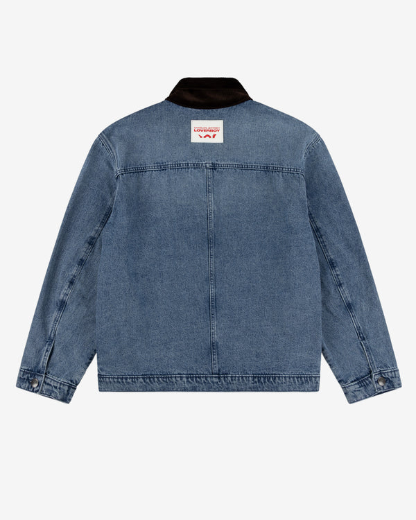 Charles Jeffrey - Men's Denim Jacket - (Blue)
