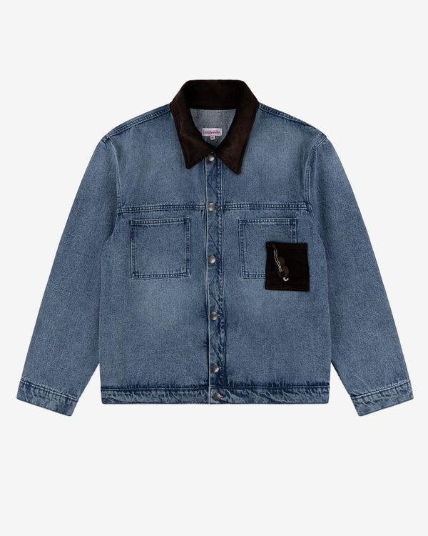Charles Jeffrey - Men's Denim Jacket - (Blue)