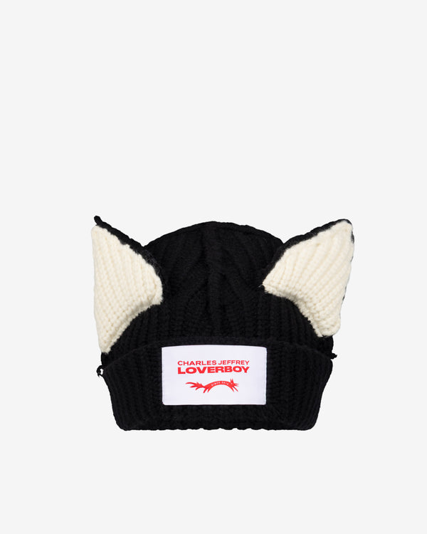 Charles Jeffrey - Men's Chunk Ears Beanie - (Black)