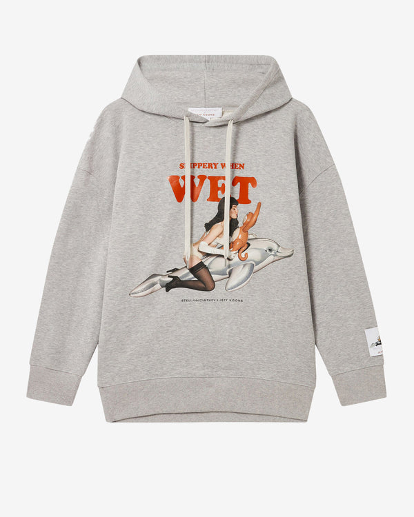Stella McCartney - Jeff Koons Slippery When Wet Hoodie - (Light Grey/Melange)