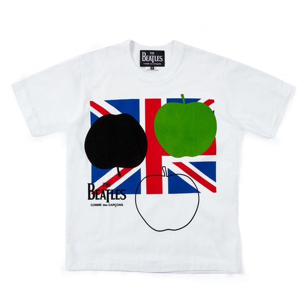 CDG Beatles - Union Jacket T-Shirt - (White)