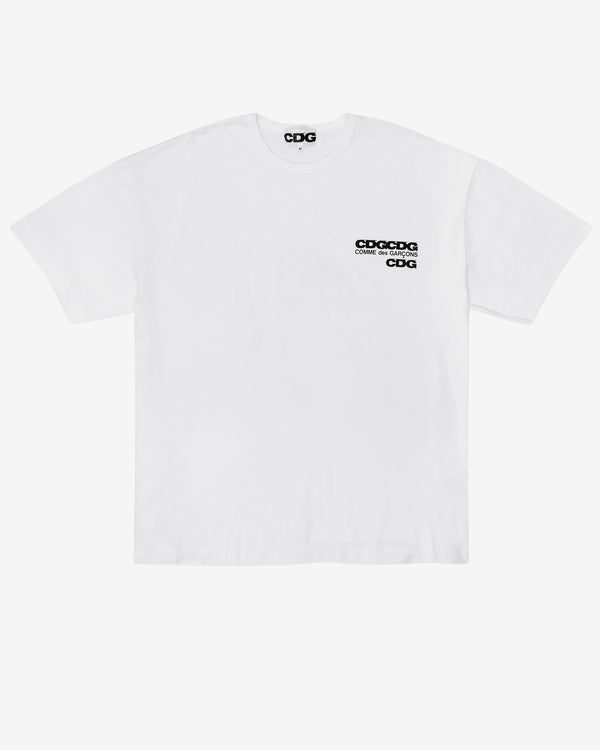 CDG3 - Oversized T-Shirt - (White)