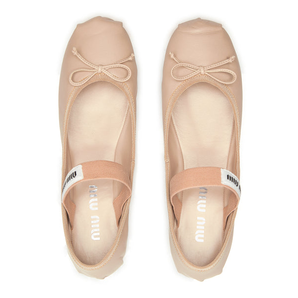 Miu Miu - Women's Ballerina Shoe - (Water Lily)