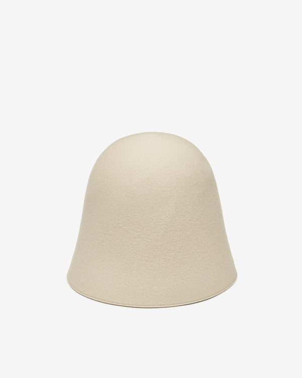 Mature Ha - Women's Free Hat Back Stitch - (Ivory)