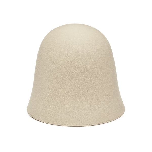 Mature Ha - Women's Free Hat Back Stitch - (Ivory)