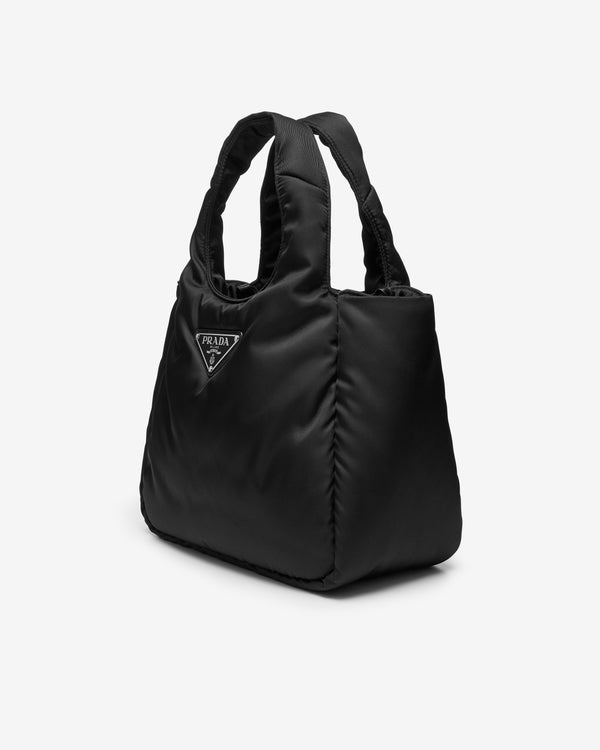Prada - Women's Small Padded Re-Nylon Tote Bag - (Black)