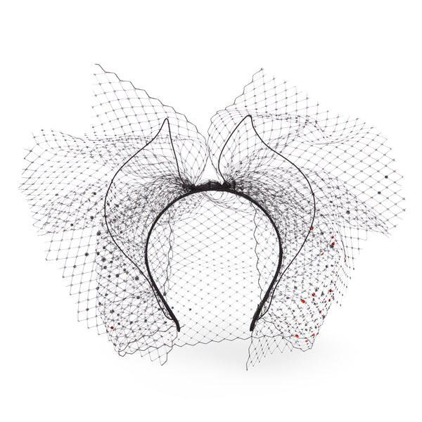 Stephen Jones - Women's Fury Tiara - (Black/Red)