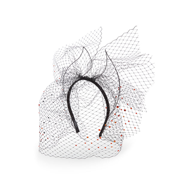 Stephen Jones - Women's Fury Tiara - (Black/Red)
