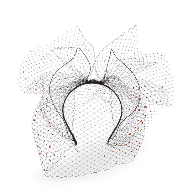 Stephen Jones - Women's Fury Tiara - (Black/Red)