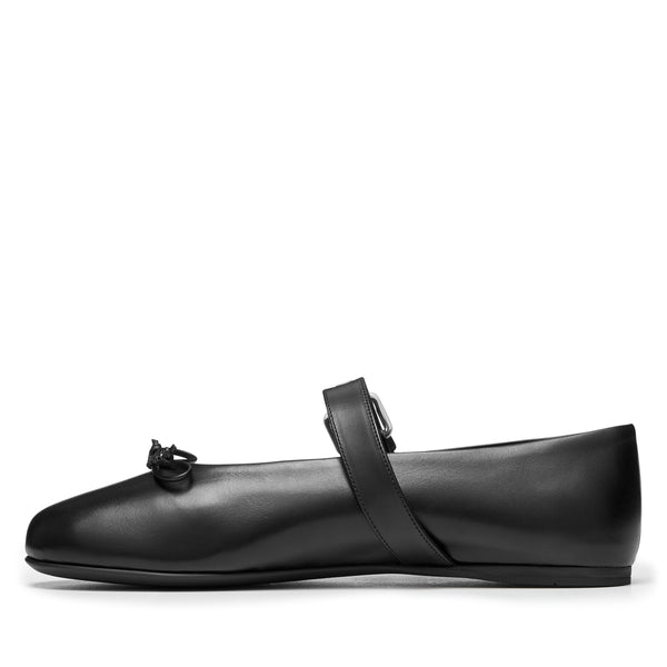Miu Miu - Women's Ballerina Shoe - (Black)