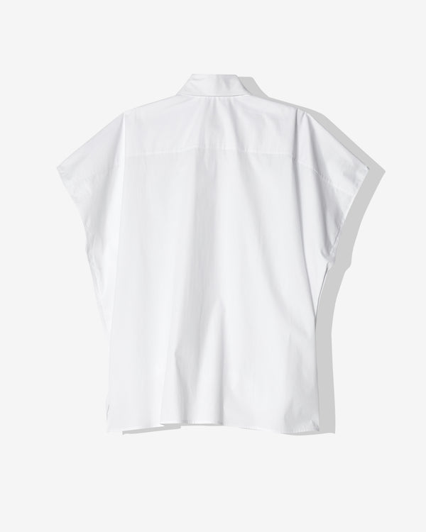 Torisheju - Women's Square Short Sleeve Shirt - (White)