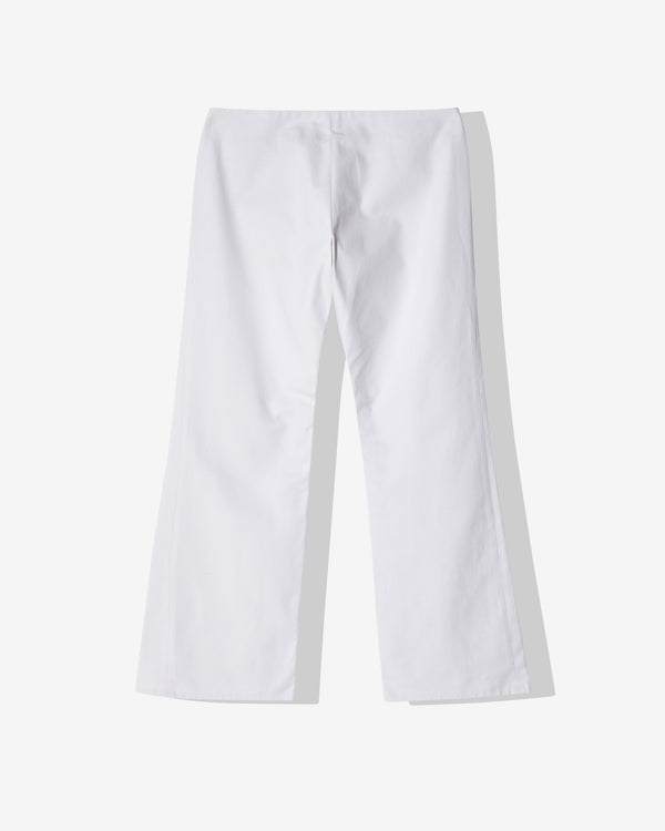 Torisheju - Women's Snipped Trousers - (White)