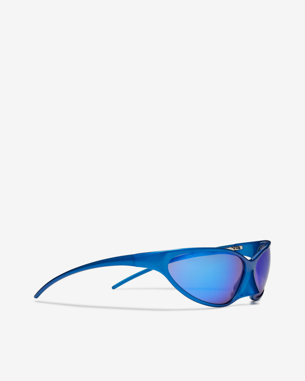 Balenciaga - Women's 4G Cat Sunglasses - (Metallic Blue)