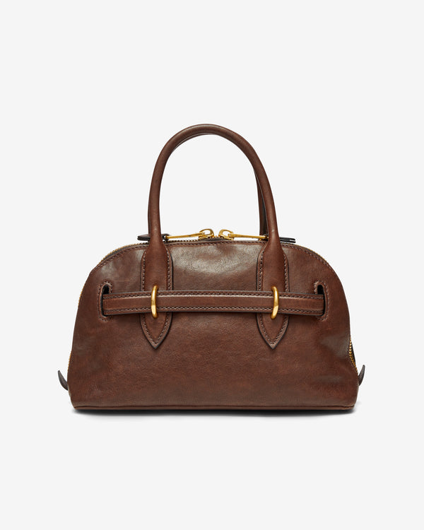 Miu Miu - Women's Aventure Nappa Leather Top-Handle Bag - (Briarwood)