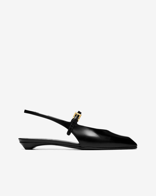 Prada - Women's Slingback Flat - (Black)