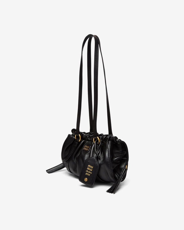Miu Miu - Women's Joie Nappa Leather Mini Bag - (Black)