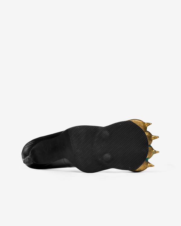 Women's History Museum - Women's Brass Paw Heels - (Black/Gold)