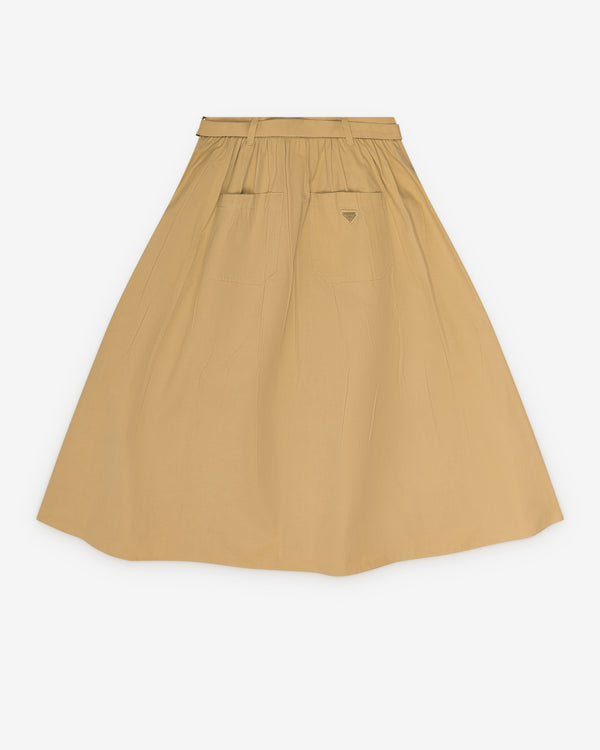 Prada - Women's Skirt With Belt - (Cord)