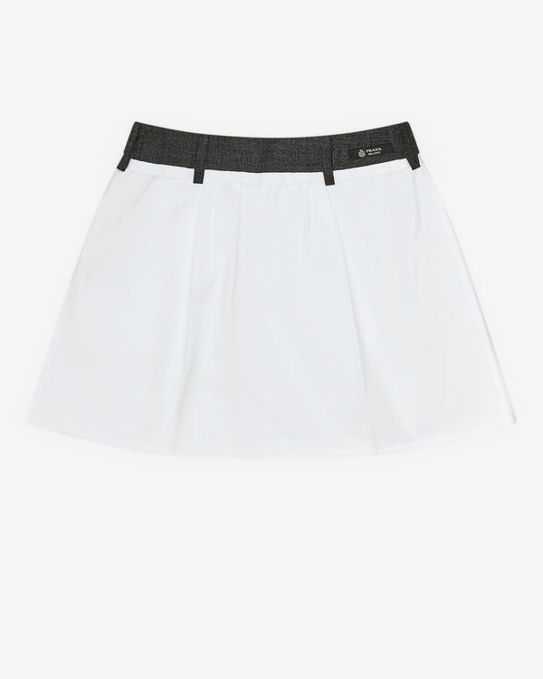Prada - Women's Mini Skirt - (White)