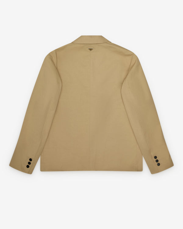 Prada - Women's Single-Breasted Jacket - (Beige)