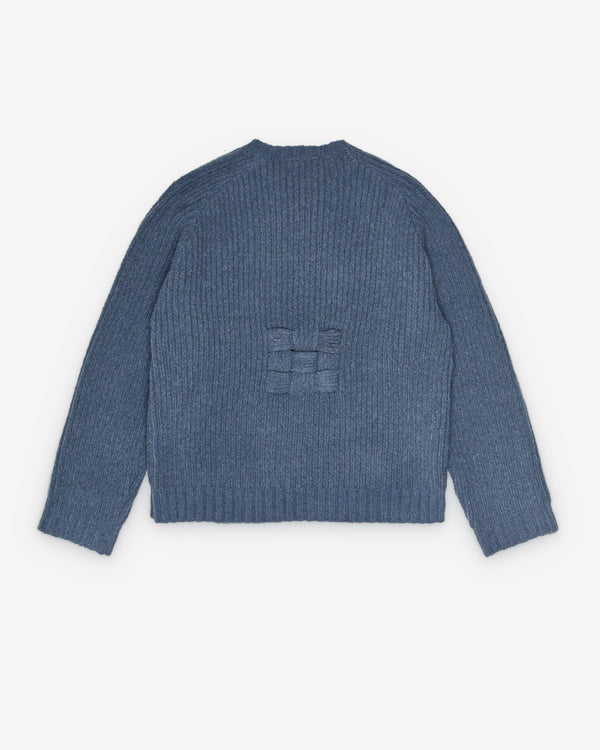 Eckhaus Latta - Men's Latch Sweater - (Steel)