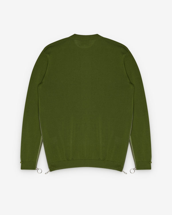 Setchu - Men's Cotton Crewneck - (Safari Green)