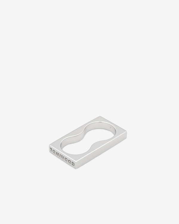 Tom Wood - Women's Square Ring Double - (Silver)