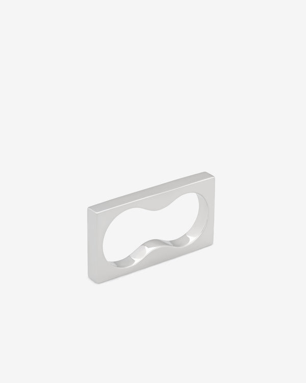 Tom Wood - Women's Square Ring Double - (Silver)
