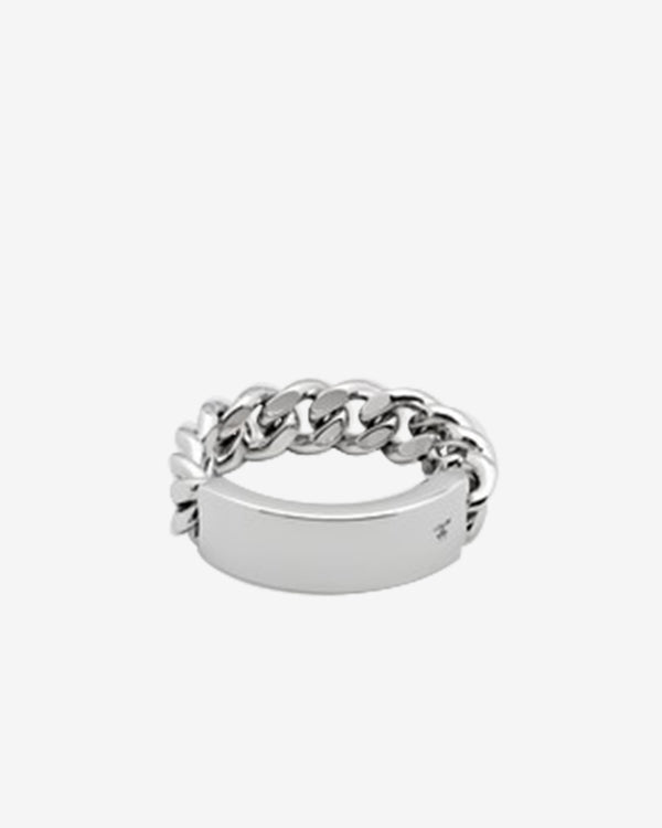 Tom Wood - ID Band Ring - (Silver)