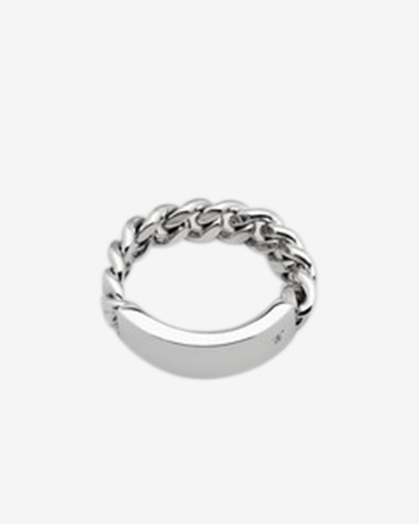 Tom Wood - ID Band Ring - (Silver)