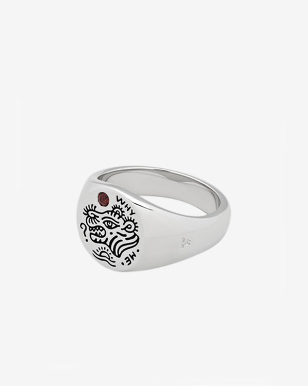 Tom Wood - Why Me Ring - (Sterling Silver)