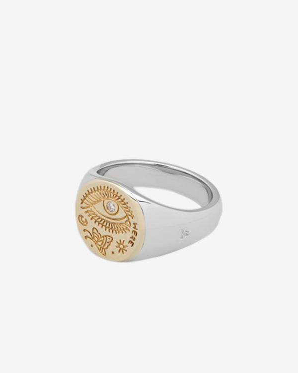 Tom Wood - Butterfly Ring Gold - (Sterling Silver)