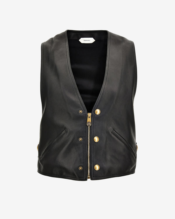 Versace - Men's Nappa Vest - (Black)