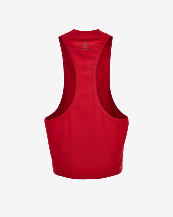 Versace - Men's Medusa Embroidery Tank Top - (Lipstick)