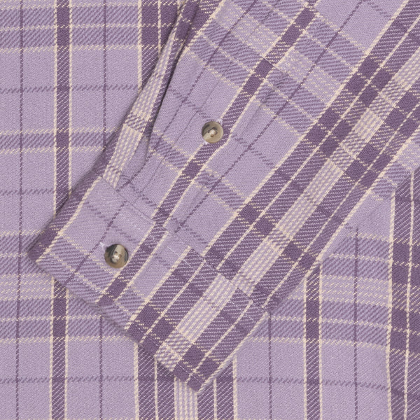 Stüssy - Men's Stones Plaid Shirt - (Lavender)
