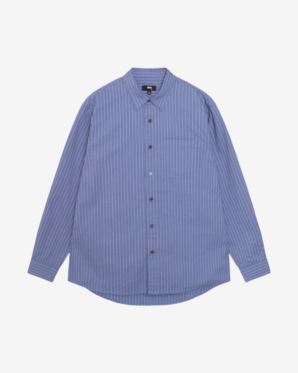 Stüssy - Men's Oxford Long Sleeve Shirt - (Blst)