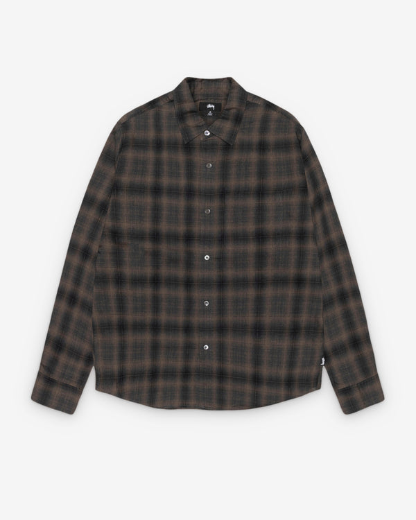 Stüssy - Men's Matthew Plaid Shirt SD - (Brown)