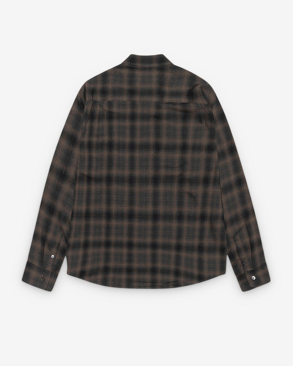 Stüssy - Men's Matthew Plaid Shirt SD - (Brown)