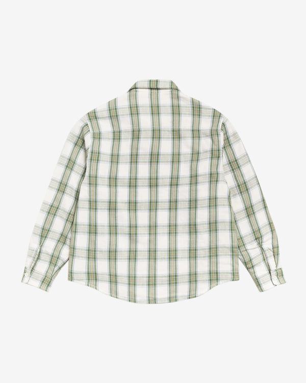 Stüssy - Men's Lau Plaid Shirt Jacket - (Off White)