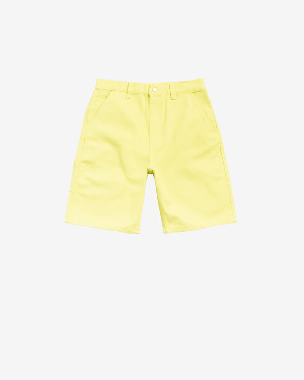 Stüssy - Men's Work Short Canvas - (Yellow)