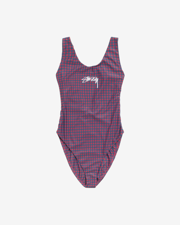 Stüssy - Women's Surf Stock One Piece - (Plaid)