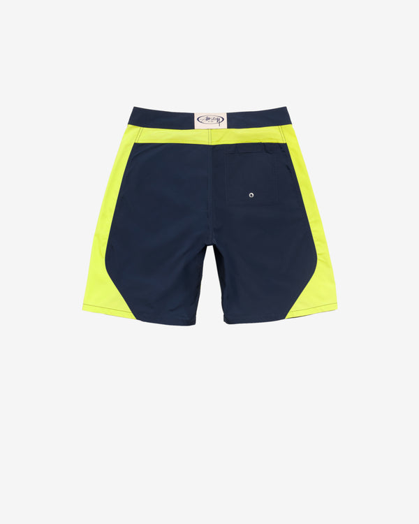 Stüssy - Men's Octane Board Short - (Navy/Yellow)