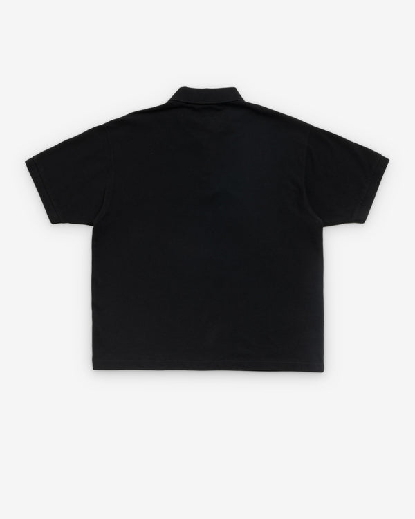 Stüssy - Men's Classic Pique Polo - (Black)