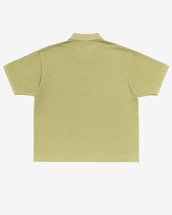 Stüssy - Men's Classic Pique Polo - (Leaf)