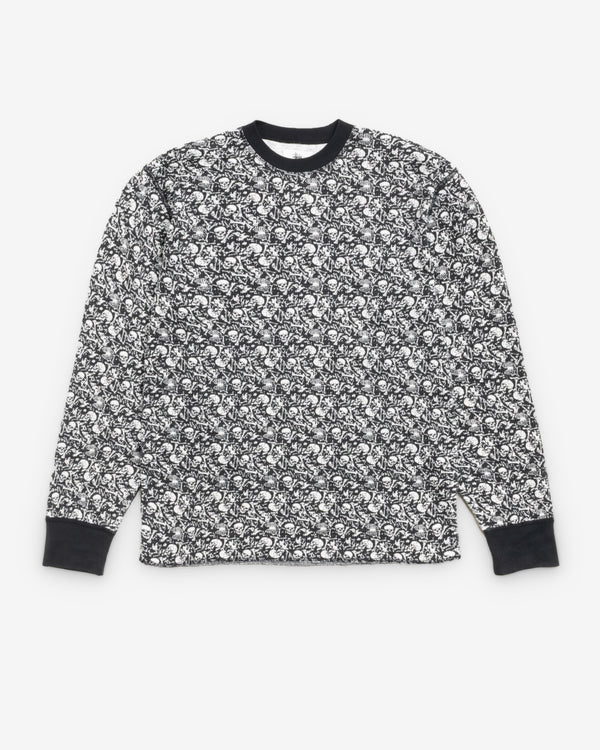 Stüssy - Men's Pigment Dyed Long Sleeve Thermal - (Bones)