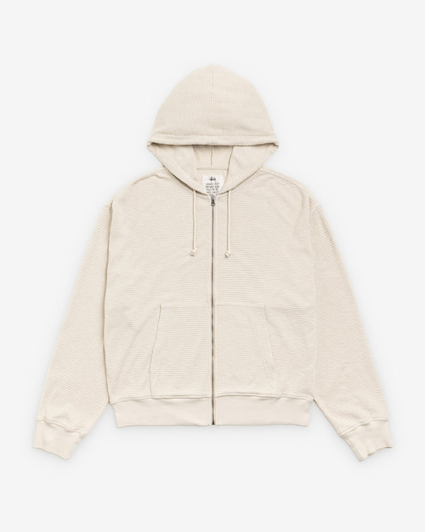 Stüssy - Men's Light Weight Thermal Hoodie - (Bone)