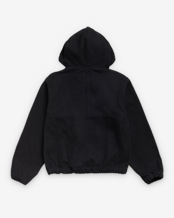 Stüssy - Men's Work Jacket Unlined Canvas - (Black)